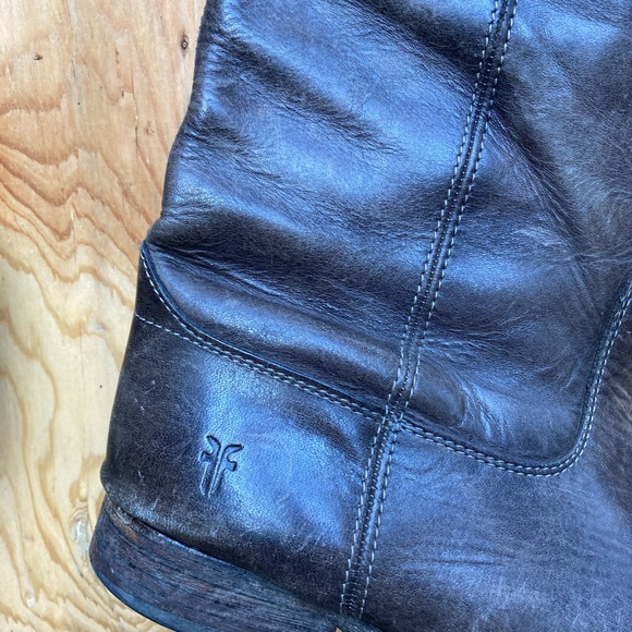 EUC Frye tall boots, dark brown Women's size 11 - Picture 2 of 8